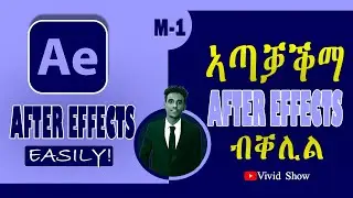 ኣጣቓቕማ Ae ብቕልል ዝበለ ኣገባብ፣ How to Use After effects, ( Logo, Intro, Ads,Pro.)