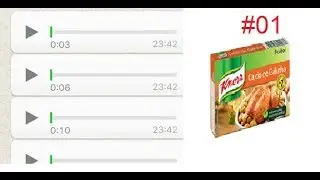 Os áudios mais engraçados do whatsapp - Seleção com os melhores #01 