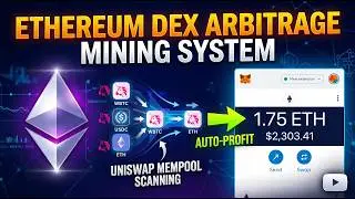 Free 0.05 Ethereum Every 2 Minutes Passive Income l Dex Arbitrage Mining Bot