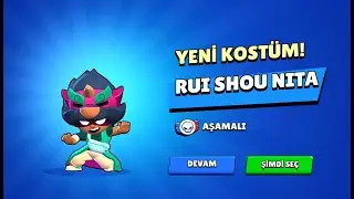RUI SHOU NITA KOSTÜMÜNÜ ALDIM 😼 Brawl Stars Türkçe