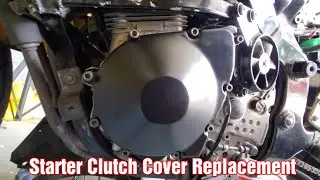 Suzuki Katana GSX 600-750F Starter Clutch Cover Replacement