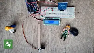 Access Control System : Arduino UNO + RFID RC522 + 9g Servo Motor + LCD 16x2 I2C // Contrôle d'accès