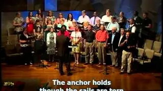 the anchor holds