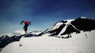 Snowscoot boarder cross Sheregesh