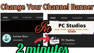 How to change your Channel Banner (Using Your Mobile Phone)