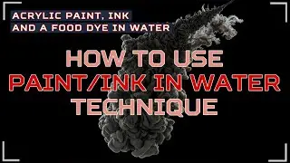 Ink In Motion. how to shoot ink in water. Behind The Scenes.