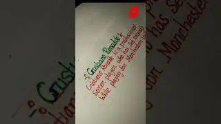 english handwriting practice improve || english handwriting styles shorts.