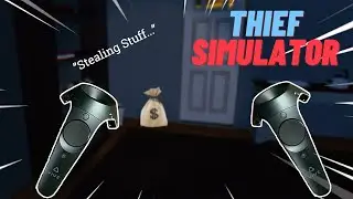 stealing some stuff in Thief Simulator