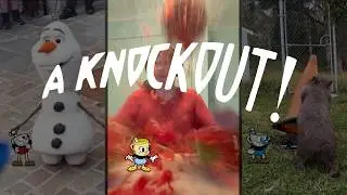 Cuphead VS Real Life Bosses (FANMADE)