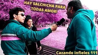 CARNICERO REPARTE SALCHICHA EN EL BARRIO -Cazando Infieles 111