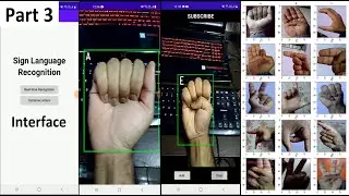 Sign Language Recognition Android App | TensorFlow Lite (GPU) | OpenCV | Model Interface Part 3
