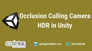 Occlusion Culling Camera HDR in Unity