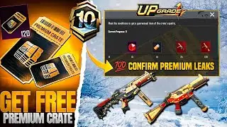 Premium Crate Confirm Leaks Is Here | 3.5 Update Premium Crate Upgraded Gun Skin |  | PUBGM