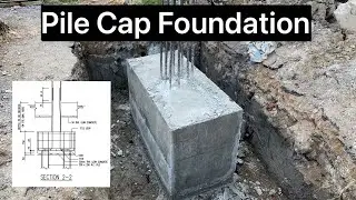 Building Foundation - Pile Cap Construction Working Process | Formwork for Concrete | Strong Solid