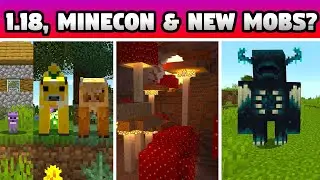 Minecraft 1.18 Snapshots? Minecon 2021, Minecraft Earth Mobs & The Warden!