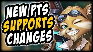 New Supports Talents Changes on Paladins PTS