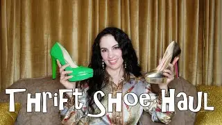 Goodwill Thrift Store Shoe Haul