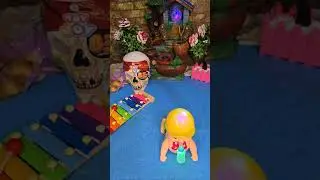 عيون سحرية ملونة والبيبي يختار المضلة لديه 👼#smsmtube