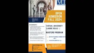 Master program Admission Open 2024 #interview #vuhelp #podcast