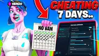 Trying Fortnite CHEATS For 7 Days...