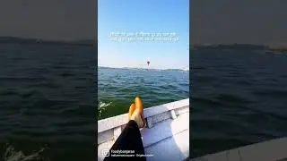 Sukoon Yahi Hai ❤️#trending #viral #subscribe #bhopal #follow #boatclub #upperlake #boating #bhopali