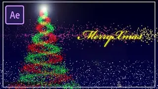 【Xmasといえばこれ！】クリスマスツリーの作り方【AfterEffectsチュートリアル】