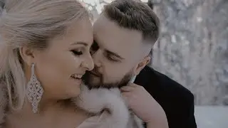BIAŁY ŚLUB ZIMĄ! NOWOCZESNY FILM ŚLUBNY! TELEDYSK ŚLUBNY 4K STUDIO