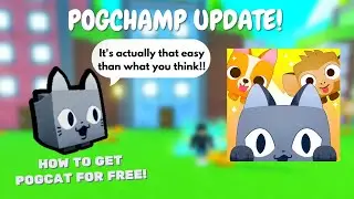HOW TO GET THE POGCAT AND POGCHAMP ACHIEVEMENT | Pet Simulator X