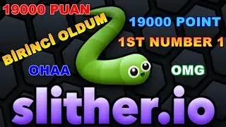 Slither.io Birinci Oldum =D