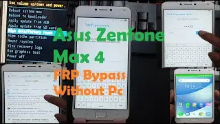 Asus Zenfone Max 4│Screen Lock Removal Free Method