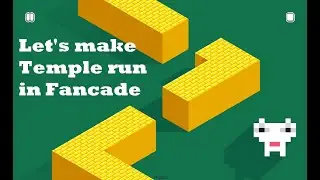 Make temple run game in fancade