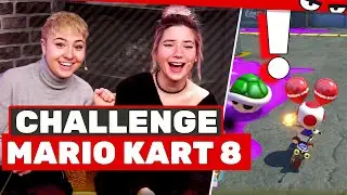 Wie oft kann man SICH SELBST abschießen?! | Janina & Esther vs. MARIO KART 8