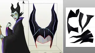 Maleficent Horn Diy