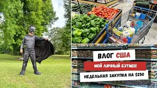 Мой Личный Бэтмен | Недельная Закупка на $250 | Наша Жизнь в Штатах
