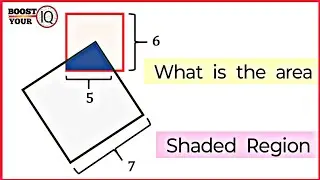 VIRAL QUESTIONS | Finding The Area of the Triangle | Finding The Area of the Shaded Region