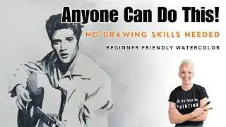 How to Paint a Portrait in Watercolor | Beginner Friendly