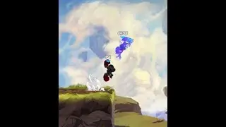 THE HARDEST TRUE COMBO WITH GAUNTLETS IN BRAWLHALLA! (3 hits) + hud!