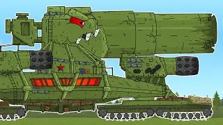 USSR Tanks Don't Give Up - Cartoons about tanks