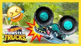 Monster Trucks in Training (BLOOPERS) | Monster Trucks | 