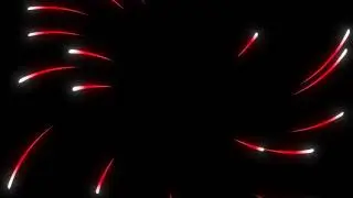 red fireworks overlay