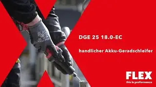 Entdecke den Akku-Geradschleifer DGE 25 18.0-EC
