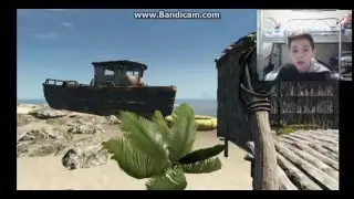 STRANDED DEEP kamp ateşi ve balta yapımı BÖLÜM=5