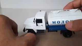 Г6-ОТА-4,2 (Газ-3307) Цистерна "молоко" DeAGOSTINI  1:43