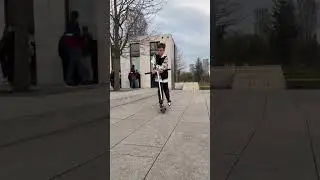 трюки на самокате 