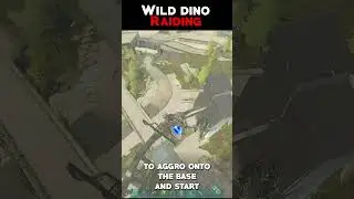 I Used A Wild Giga To Raid A Base in ARK