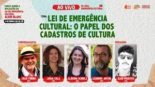 Lei de Emergência Cultural: o papel dos Cadastros de Cultura