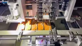 360°  axial insertion machine