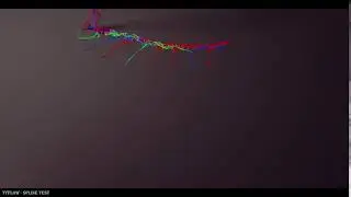 Tyflow - spline test