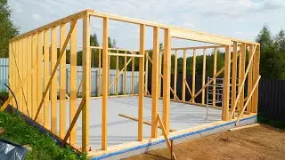 Dream garage! TIMELAPS - Step by step construction process. Here's what happened...