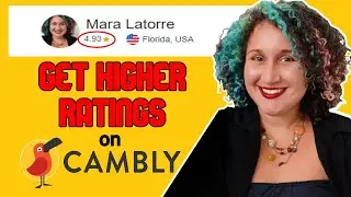 Tips on becoming a HIGHLY rated tutor on CAMBLY (2022)